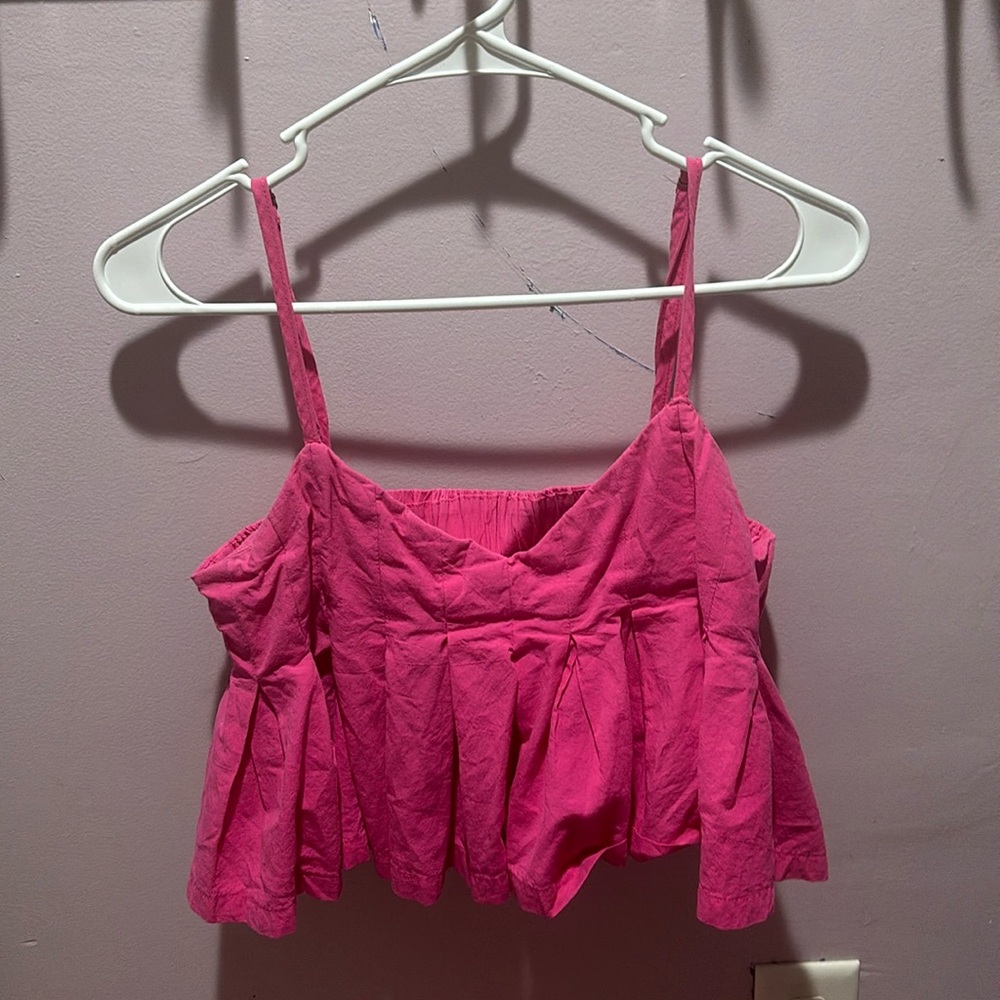Super Cute Pink Summer Top, Size Small